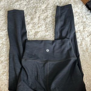 Greyish lulu leggings size 2